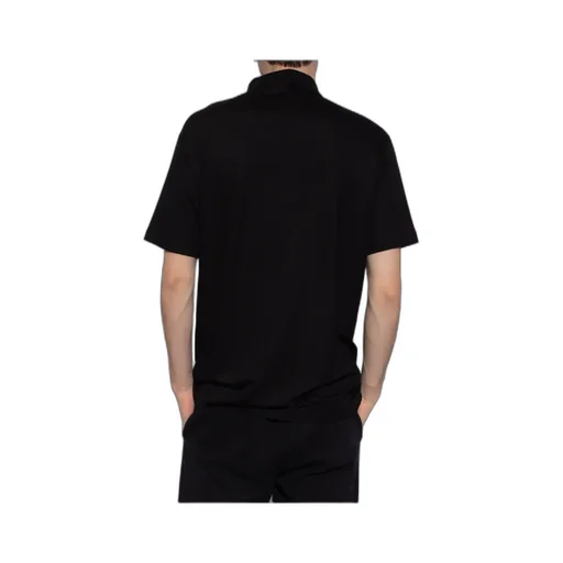 Embroidered-Logo Short-Sleeved Polo Shirt