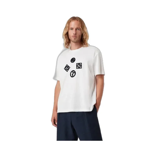 Logo-Patch Cotton T-Shirt