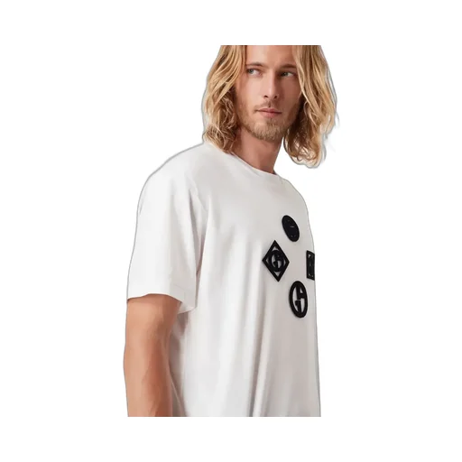 Logo-Patch Cotton T-Shirt