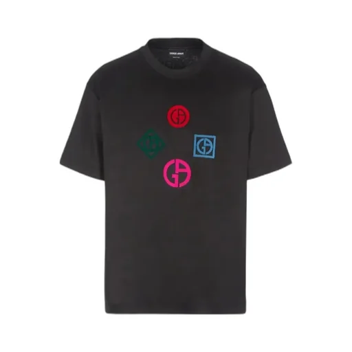 Embroidered Logo Short-Sleeved T-Shirt