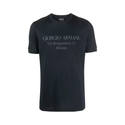 Logo Print Crewneck T-Shirt