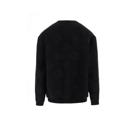 Embroidered Logo Crew-Neck Sweatshirt