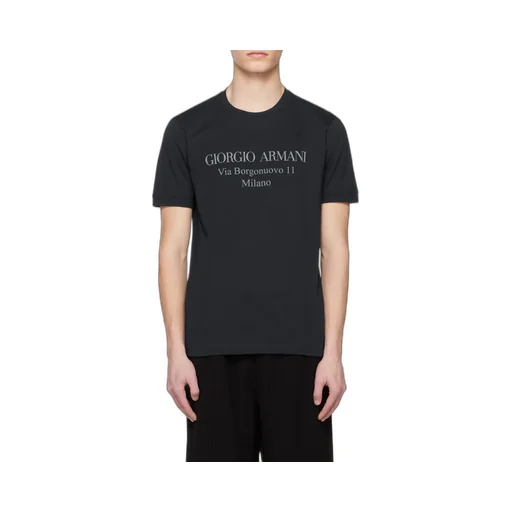 Logo Print Crewneck T-Shirt