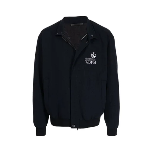 Logo Details Casual Jacket