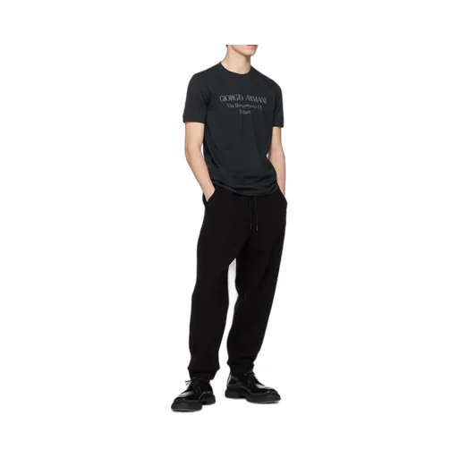 Logo Print Crewneck T-Shirt
