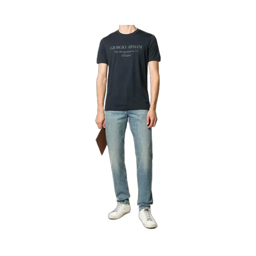 Logo Print Crewneck T-Shirt