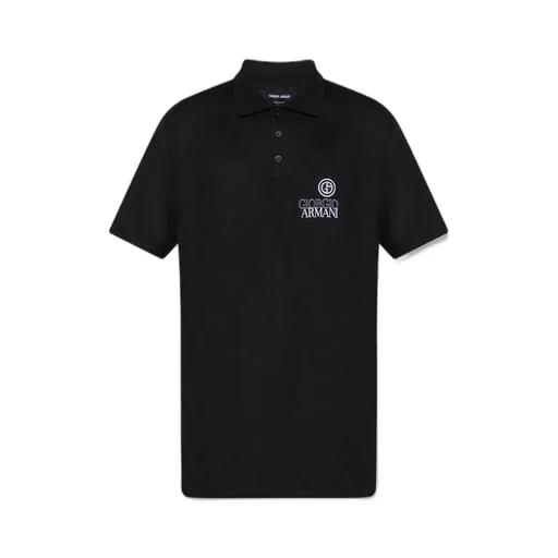 Embroidered-Logo Short-Sleeved Polo Shirt