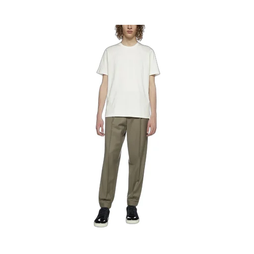 Logo Embroidered Crewneck T-Shirt