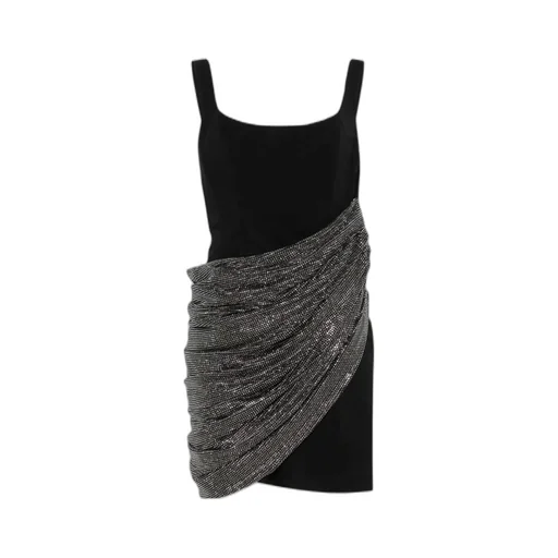Draped Mini Dress