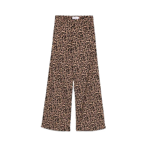 Leopard-Print Jeans