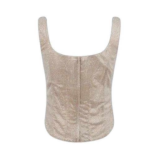 Crystal-Embellished Top