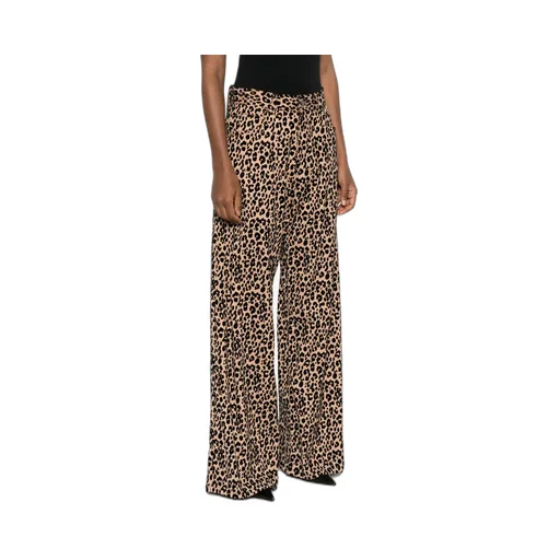 Leopard-Print Jeans
