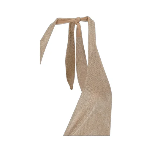 Metallic-Finish One-Piece Swimsuit