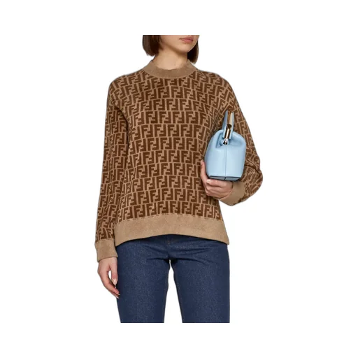 Ff Pattern Crewneck Jumper