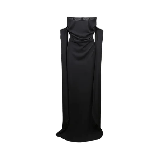 Draped Gown Dress