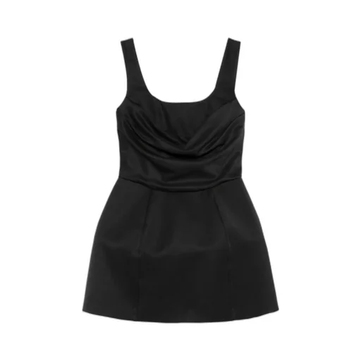 Draped Mini Dress