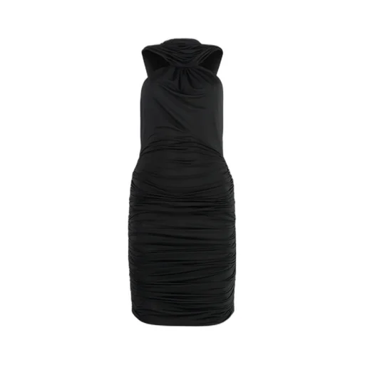 Ruched Draped Dress