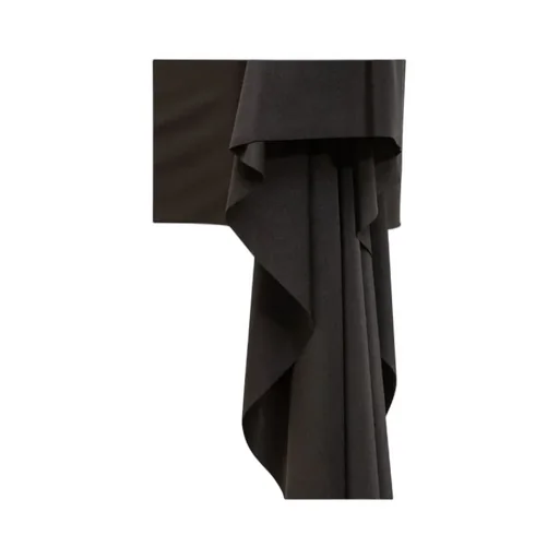 Cut Out Draped Sleeves Mini Dress