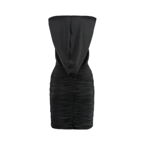 Ruched Draped Dress