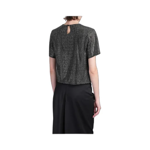 Rhinestone-Embellished T-Shirt