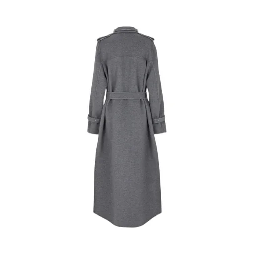 Straight-Cut Trench Coat