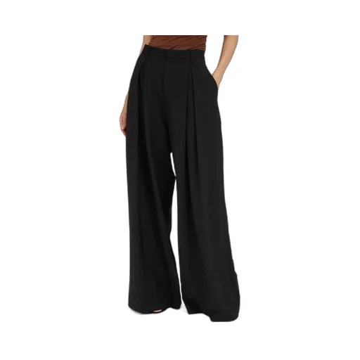 High Waist Wide Leg Casual Pants