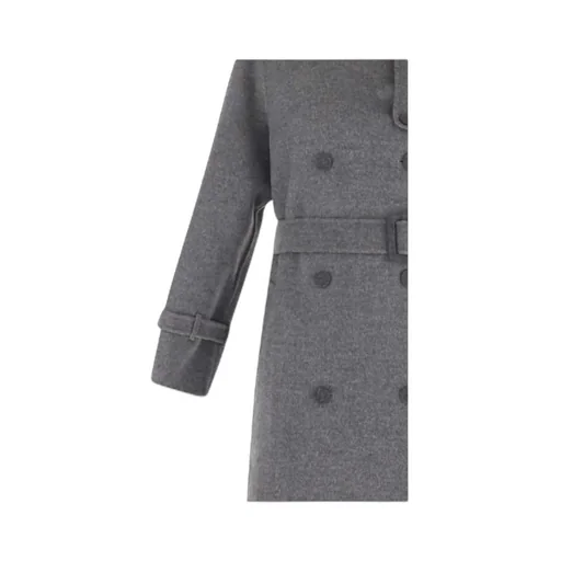 Straight-Cut Trench Coat