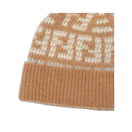Ff Jacquard Cashmere Hat
