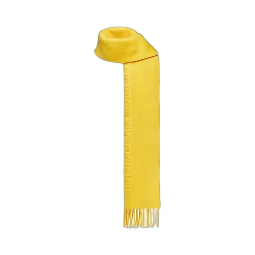 Logo Embossed Fringed Scarf