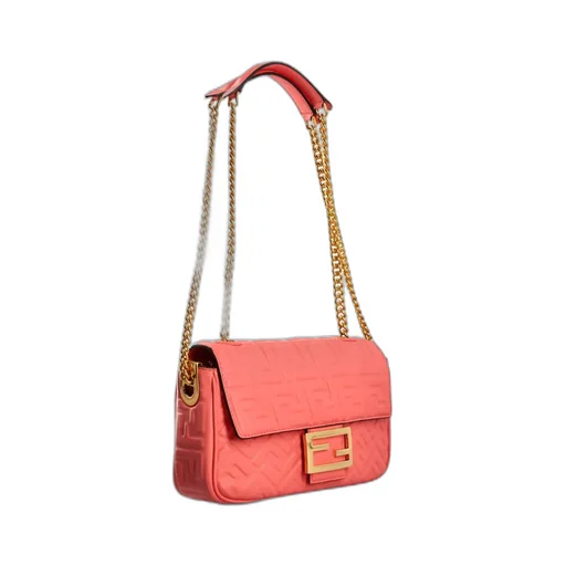 Baguette Chain Midi Shoulder Bag