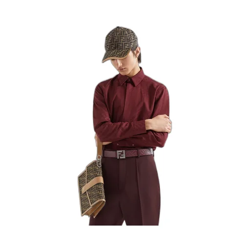 Ff Jacquard Curved-Peak Baseball Cap
