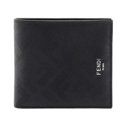 Logo-Printed Bi-Fold Wallet