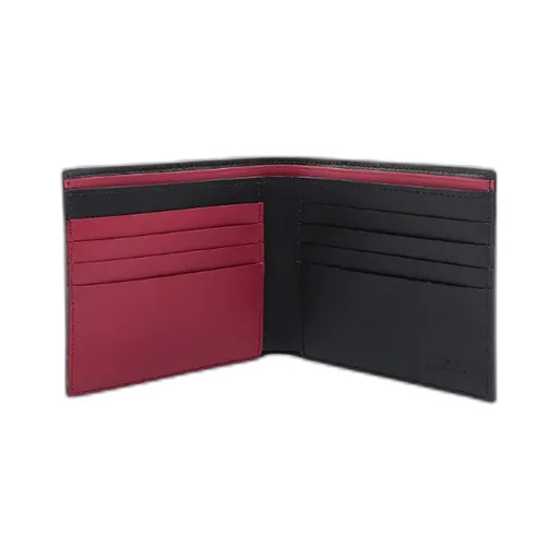 Logo-Printed Bi-Fold Wallet