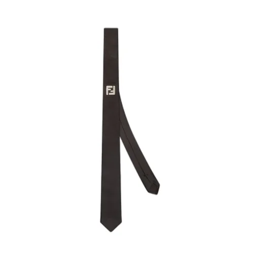 Black Silk Tie