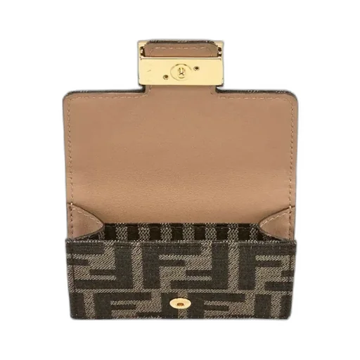 Ff Motif Tri-Fold Wallet