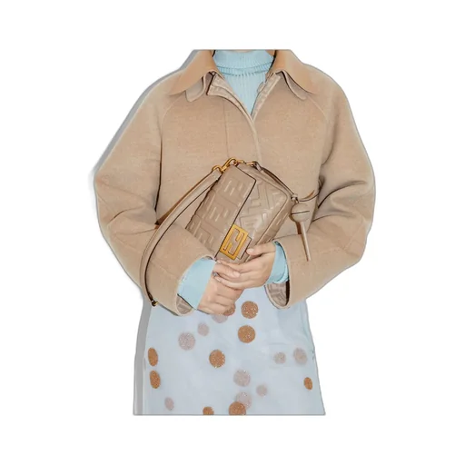 Ff Printed Reversible Cropped Jacket