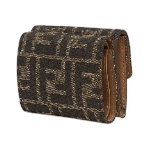 Ff Motif Tri-Fold Wallet