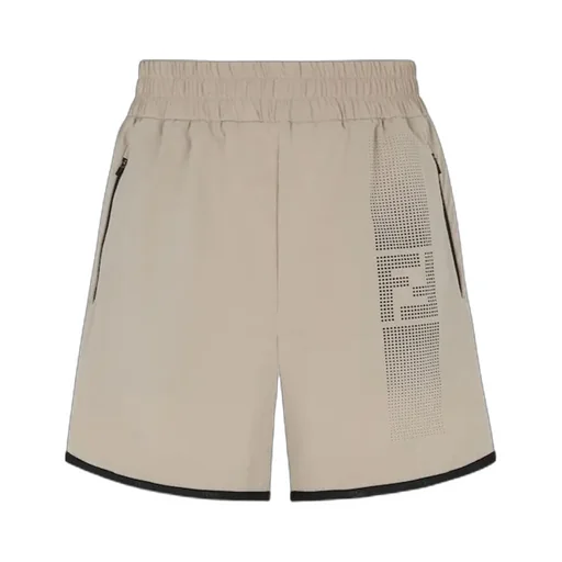 Logo Printed Bermuda Shorts