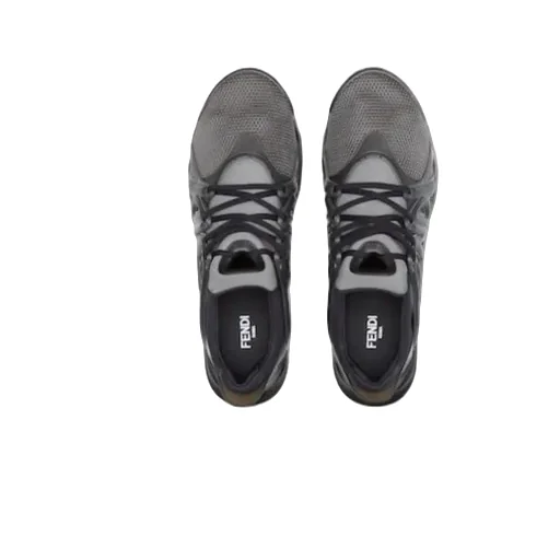 Tag Lace-Up Sneakers