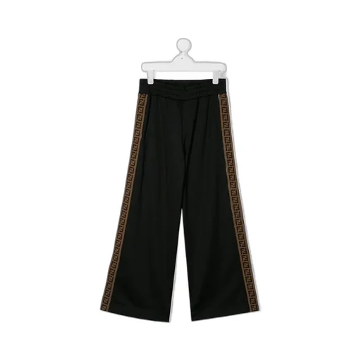 Ff Logo Flared Trousers