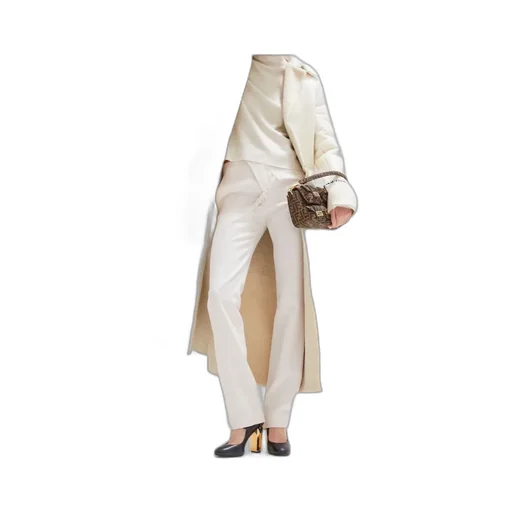 Mantel Long Sleeved Midi Coat