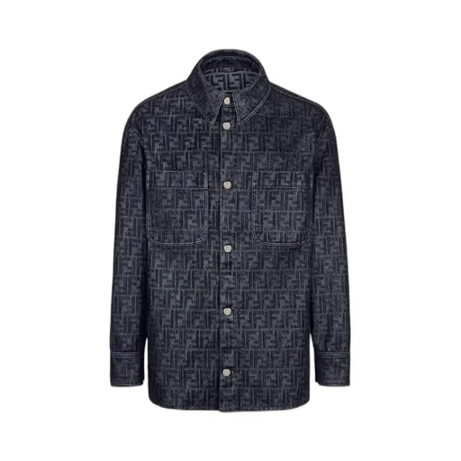 Ff Jacquard Jeans Jacket