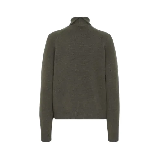 Turtleneck Long Sleeved Knitted Jumper