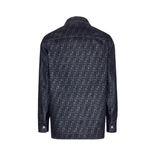 Ff Jacquard Jeans Jacket
