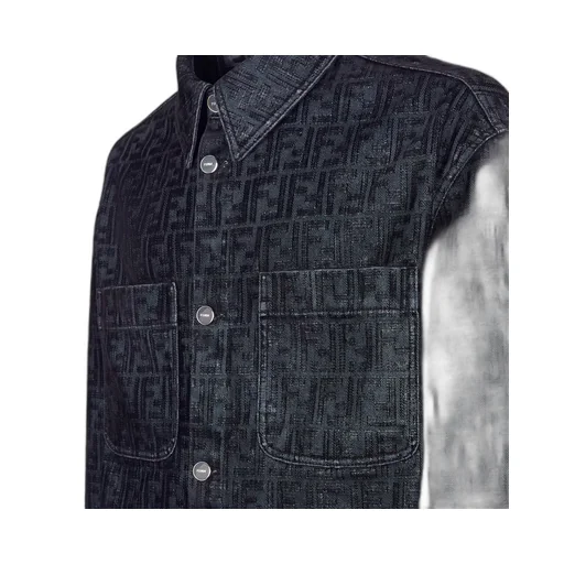Ff Jacquard Jeans Jacket