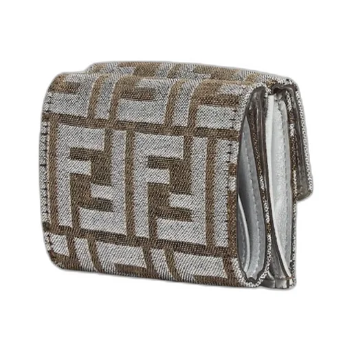 Monogrammed Tri-Fold Wallet