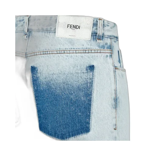 Logo Patch Straight-Leg Jeans