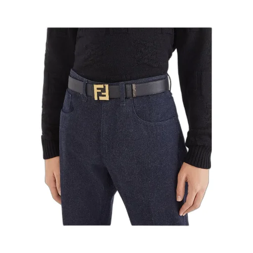 Ff Motif Reversible Buckle Belt