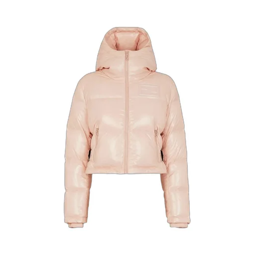 Cropped Zip-Up Padded Jacket