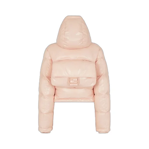Cropped Zip-Up Padded Jacket